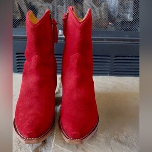 Tecovas Dakota Boots - Crimson New! Size 8.5